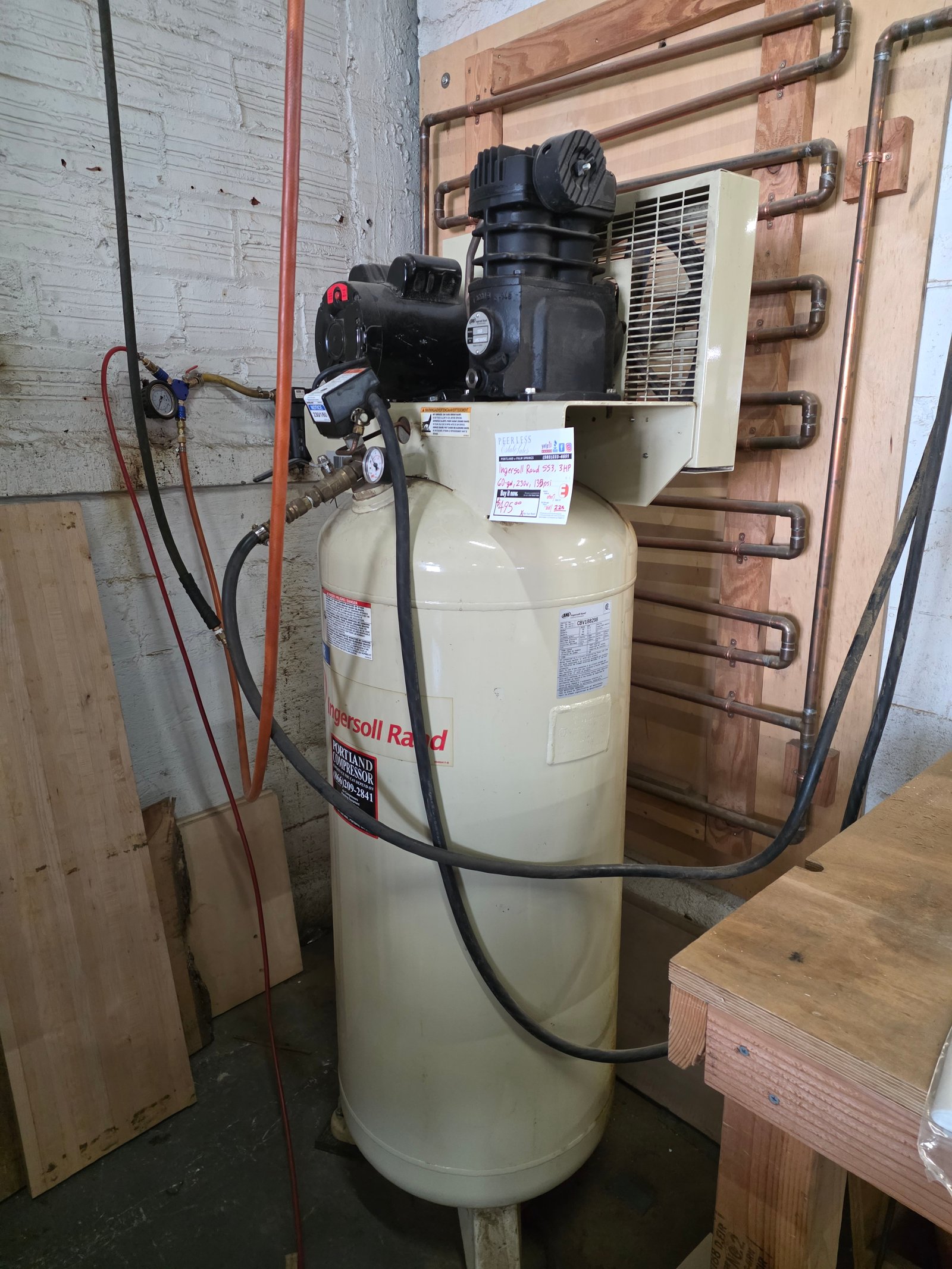 Ingersoll Rand 60 gal Air Compressor - The Good Mod Liquidation Estate Sale